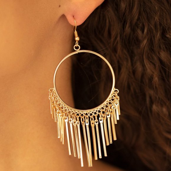 SOL Food Gold Earrings